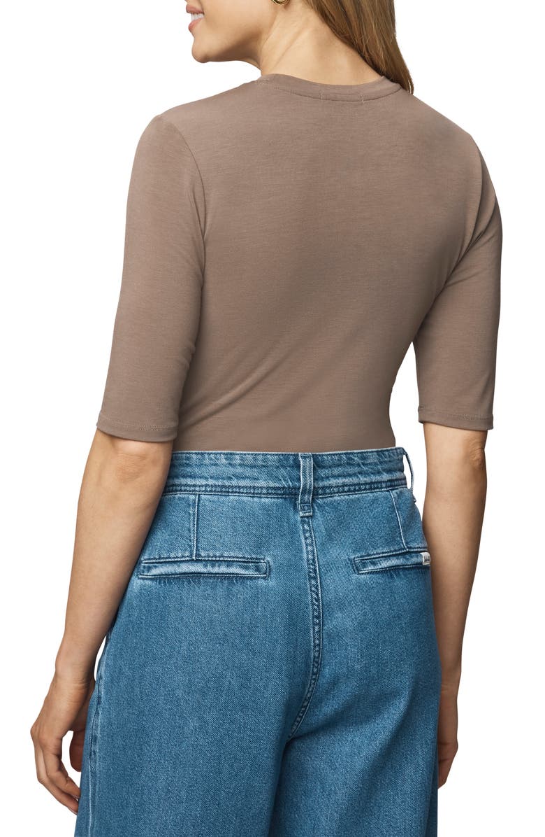 Splendid Fitted T-Shirt, Alternate, color, Cedar Brown