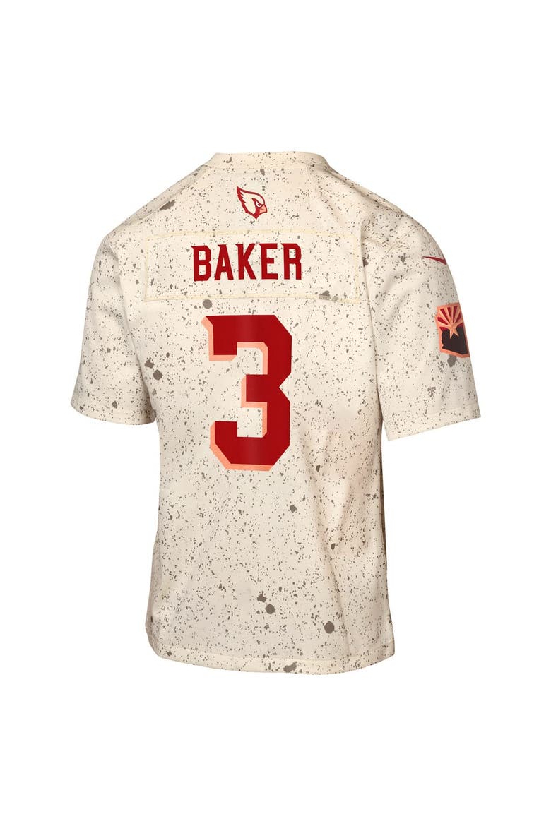 Youth Nike Budda Baker Natural Arizona Cardinals 2025 Rivalries Collection Game Jersey, Alternate, color, Natural