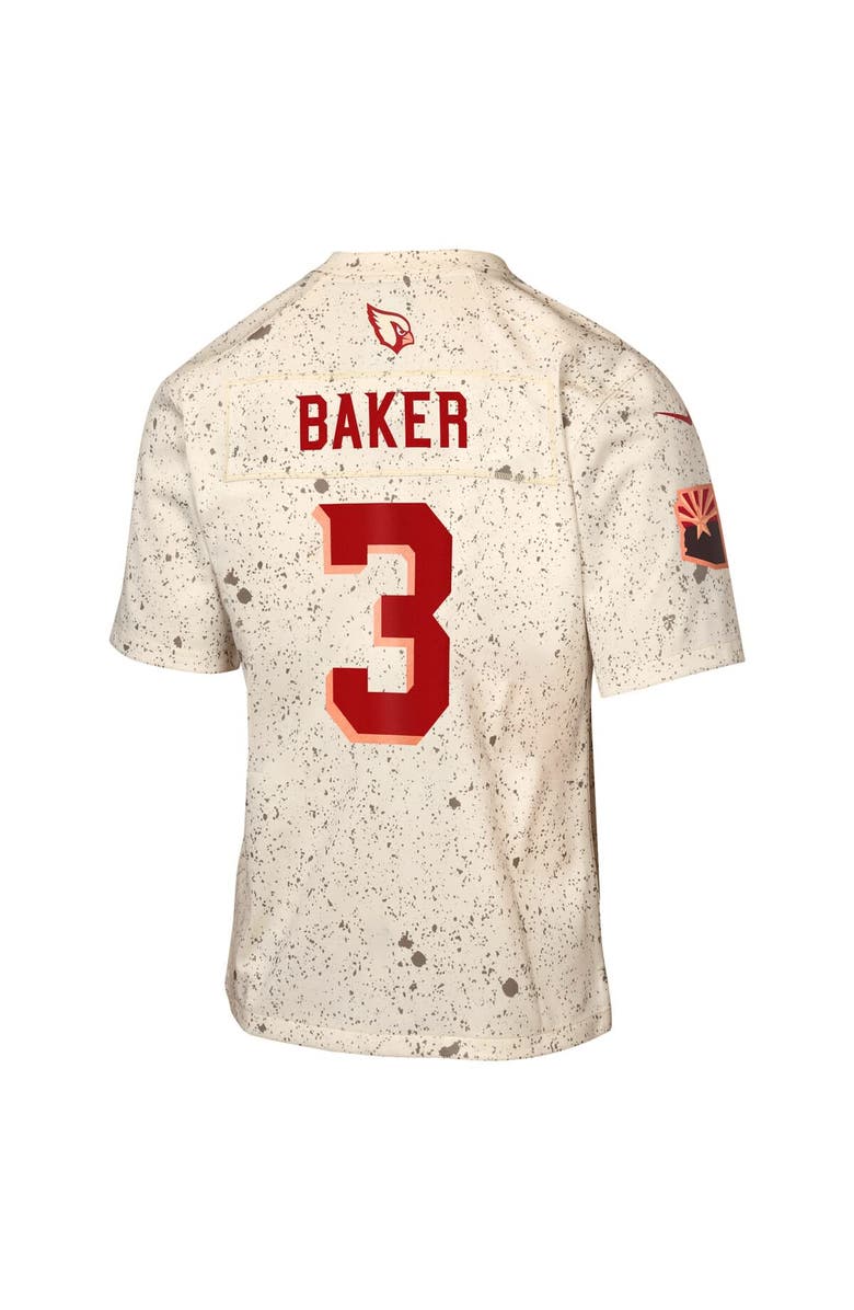 Nike Youth Nike Budda Baker Natural Arizona Cardinals 2025 Rivalries Collection Game Jersey, Alternate, color, Natural