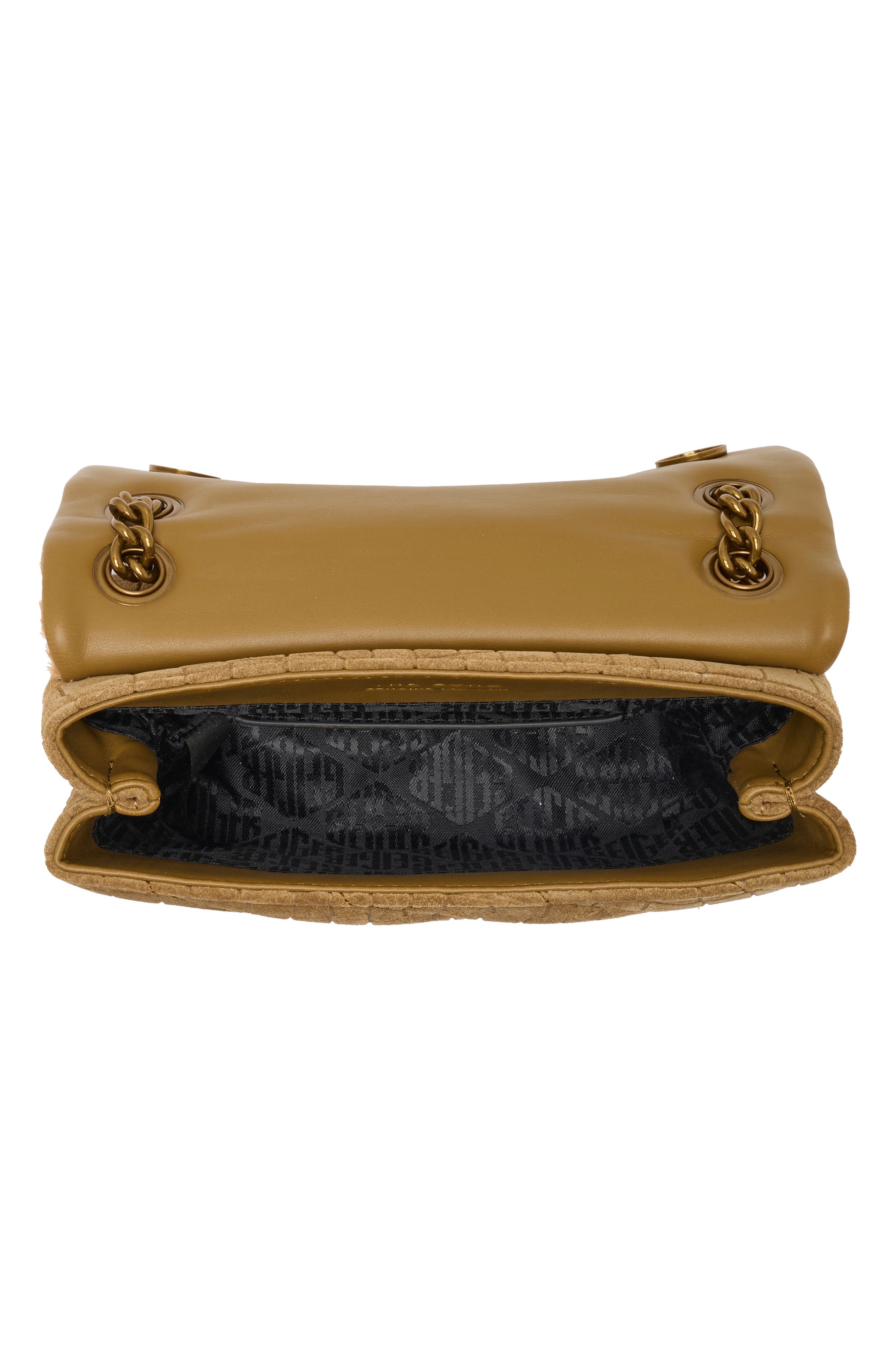 Mini Soho Leather Crossbody Bag, Alternate, color, OPEN BROWN