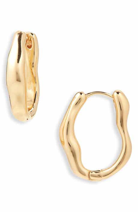 Panacea Wave Hoop Earrings