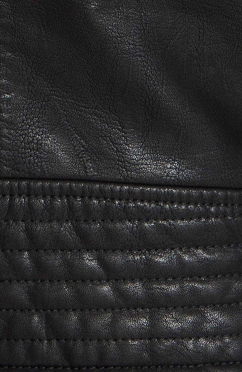 BLANKNYC Faux Leather Moto Jacket, Alternate, color,