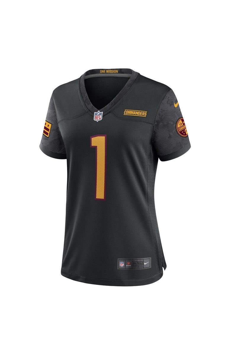 Nike Women's Nike Jahan Dotson Black Washington Commanders Player Jersey, Alternate, color, 