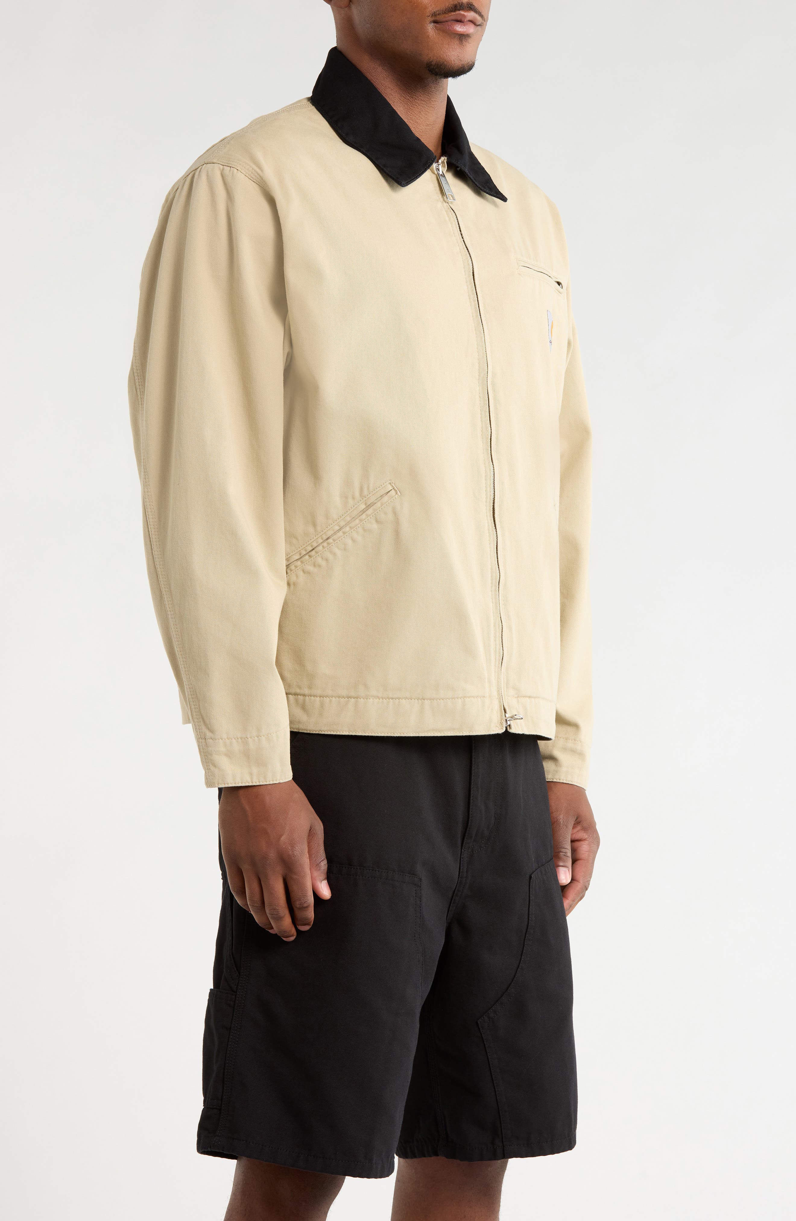 Carhartt Work In Progress OG Detroit Organic Cotton Canvas Chore Jacket — фото 3