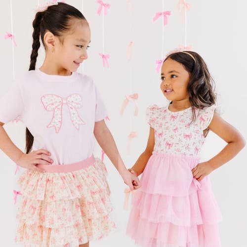 Sweet Wink Ditsy Floral Petal Tutu In Multicolor