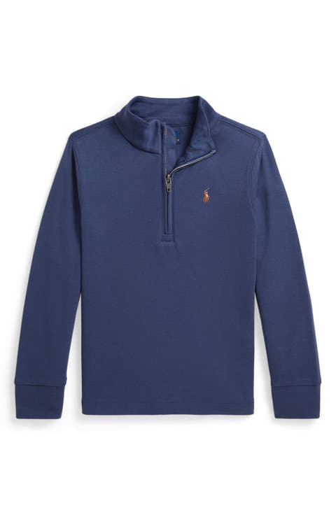 Kids' Cotton Quarter Zip Pullover (Toddler & Little Kid)