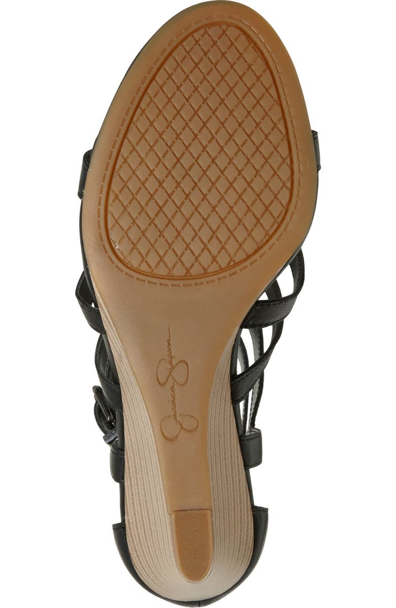Jessica Simpson 'Shalon' Wedge Sandal, Alternate, color,