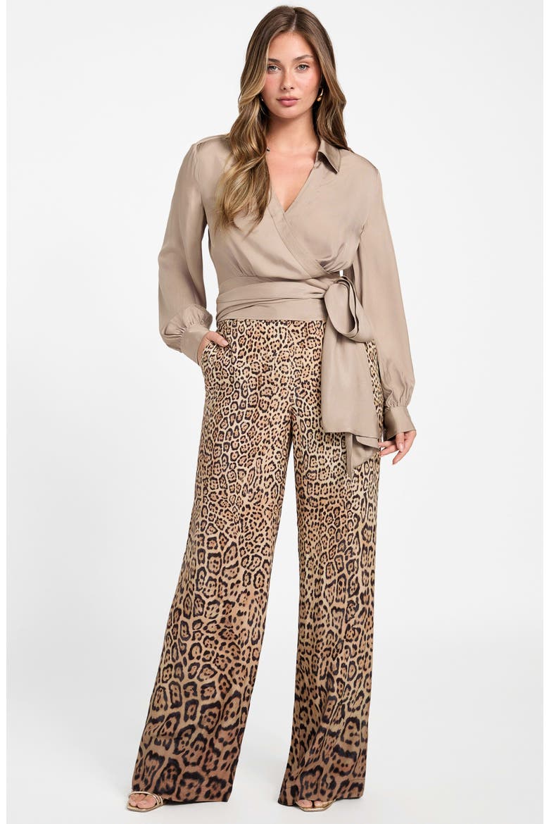 Amy Leopard Print Wide Leg Pants, Alternate, color, CHARMING LEOPARD PRINT