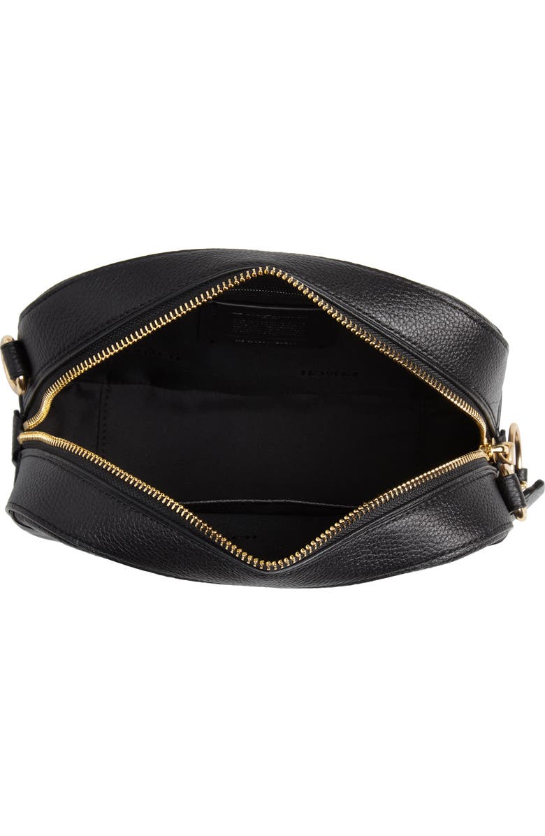 COACH Pebbled Leather Camera Bag, Alternate, color,