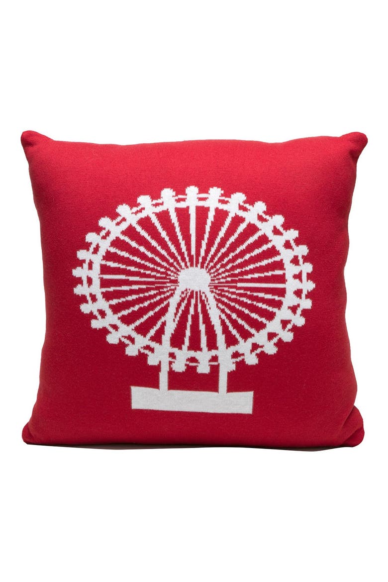 London Eye Accent Pillow, Main, color, MULTI