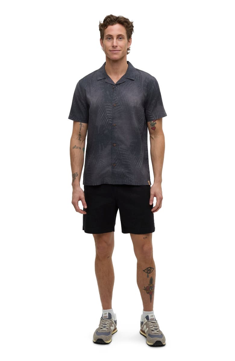 tentree Chambers Shirt, Main, color, Meteorite Black/Amazon