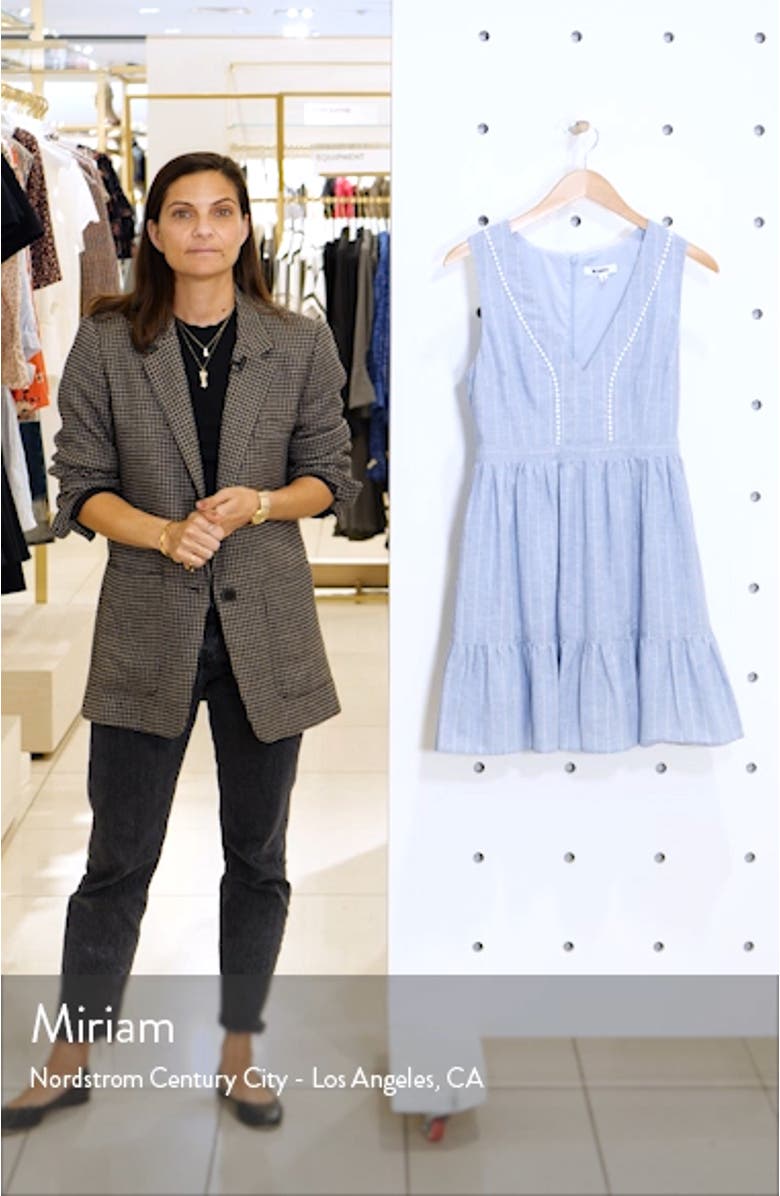 BB Dakota It's a Date Linen & Cotton Sundress, sales video thumbnail