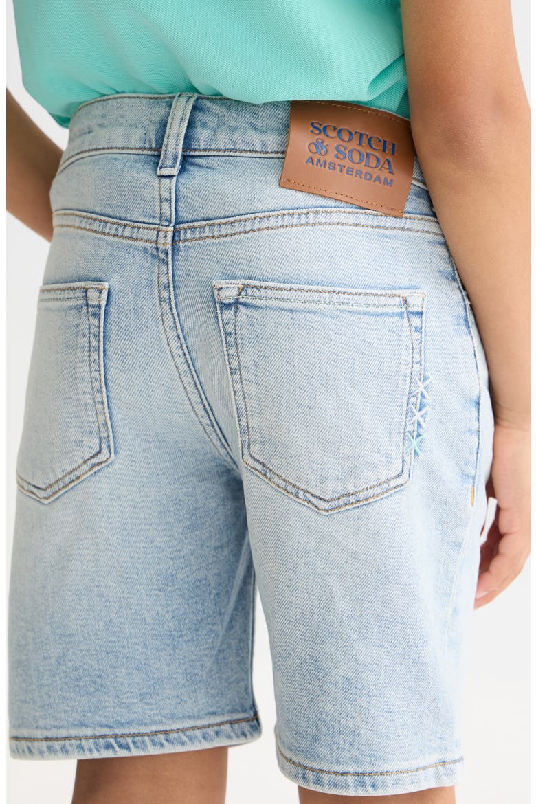 The Pitch Loose Kids' Denim Shorts, Alternate, color, BORDERLAND
