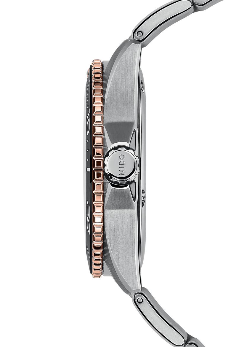 Ocean Star 200C Automatic Bracelet Watch, 42.5mm, Alternate, color, BLACK