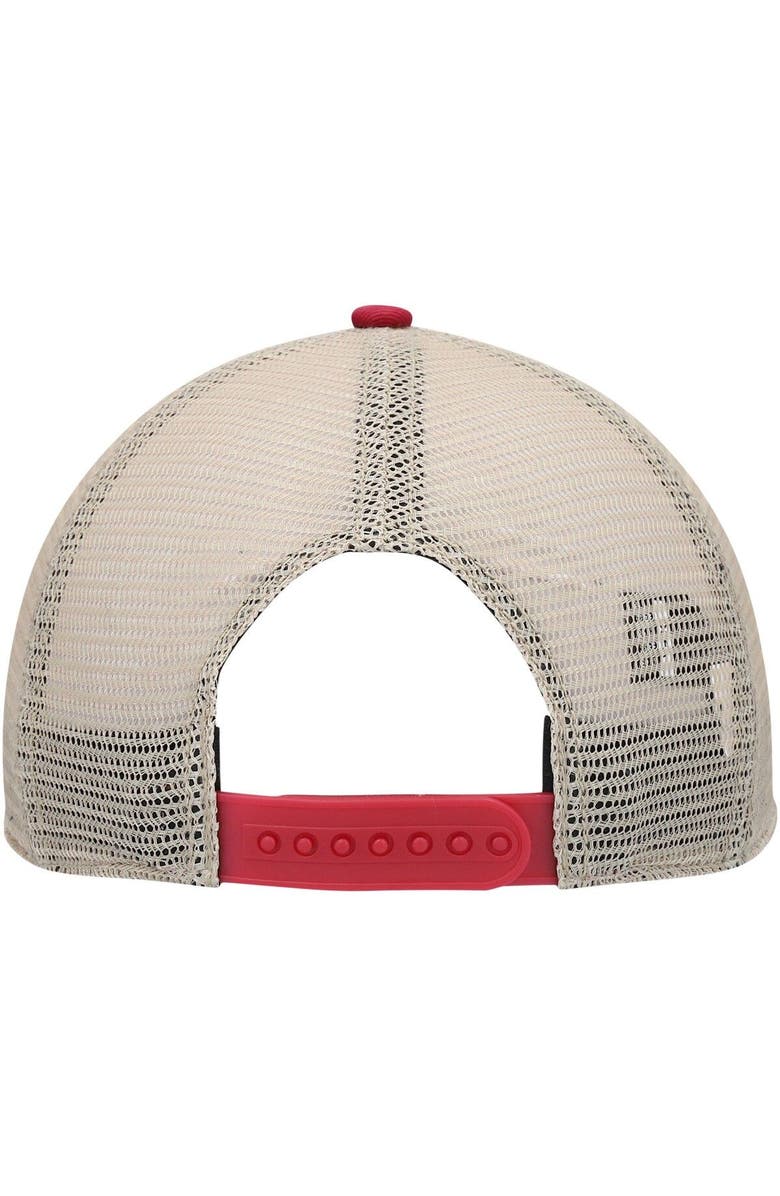 '47 Men's '47 Cardinal/Natural Arizona Cardinals Trawler Trucker Clean Up Snapback Hat, Alternate, color, Cardinal