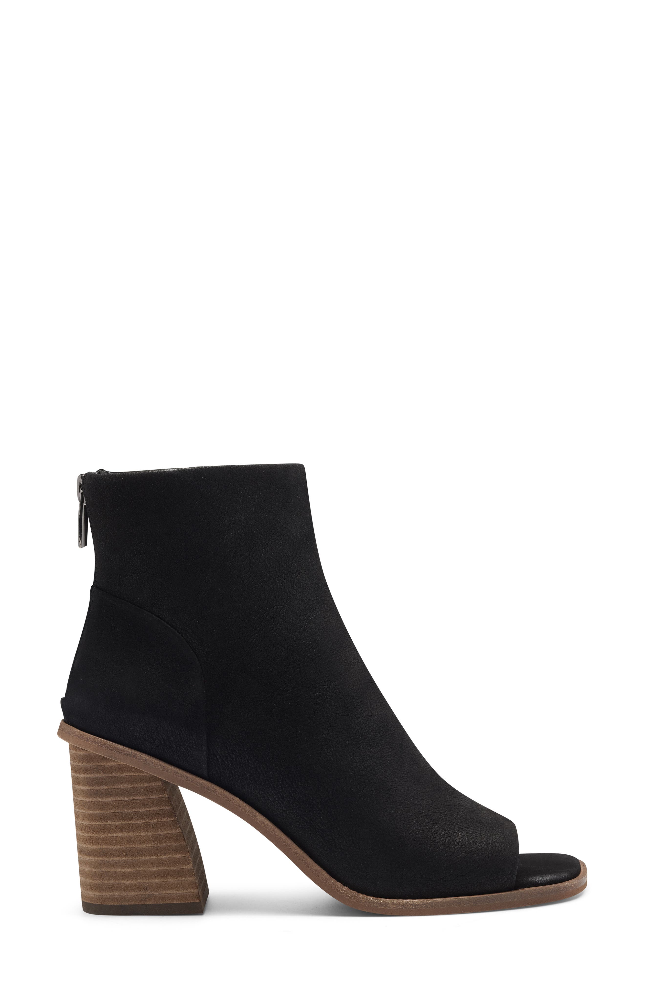 Vince Camuto Bebinder Open Toe Bootie, Alternate, color, 
