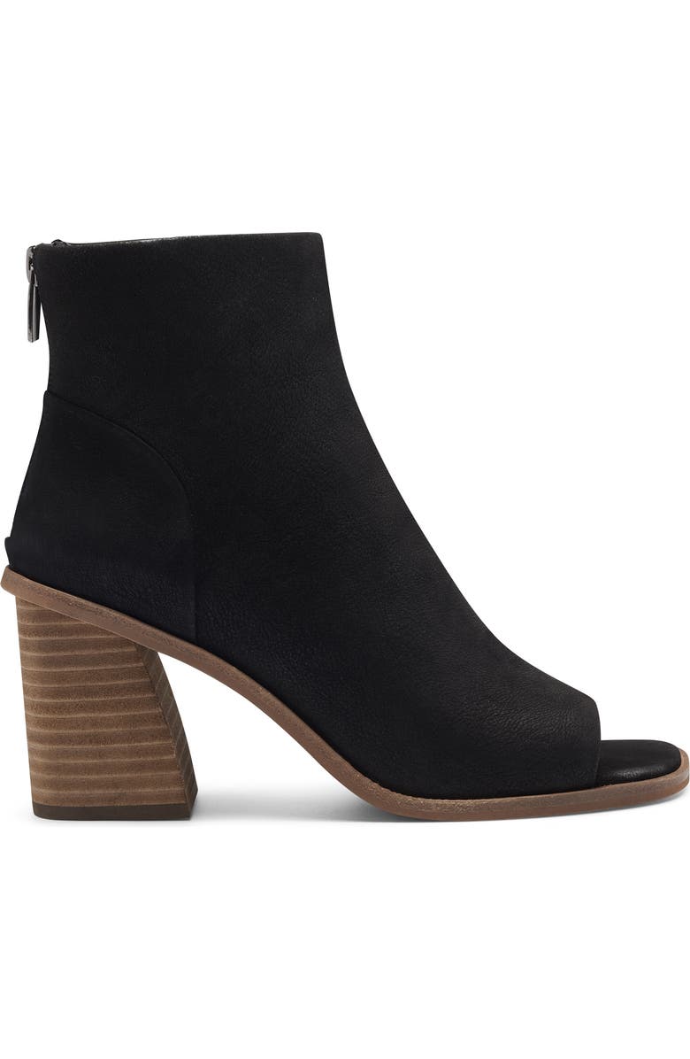 Vince Camuto Bebinder Open Toe Bootie, Alternate, color,