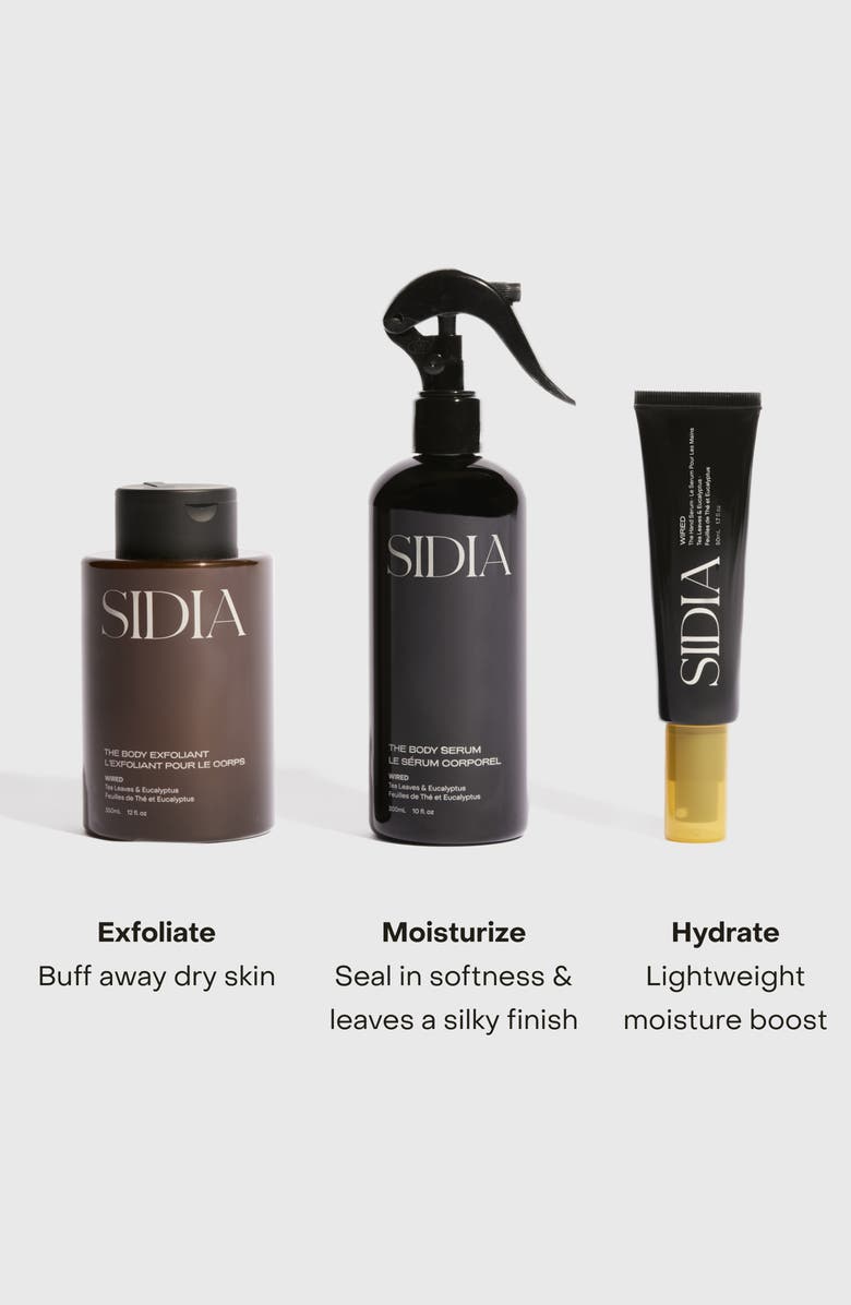 SIDIA WIRED: TRIO SET $130 Value, Alternate, color,