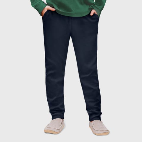 Unisex Soft 100% Cotton Warm and Cozy Fleece Pocket Jogger (Toddler, Little Kid, Big Kid)