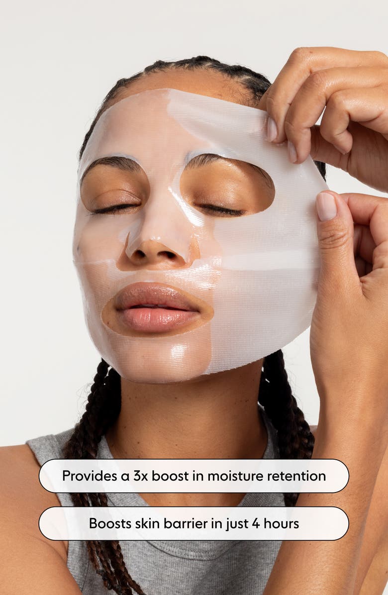 LOOPS Dew Cloud Ultra Hydrating Hydrogel Face Mask, Alternate, color, White