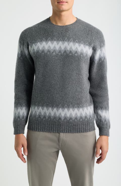 Crown Crafted Apres Ski Merino Wool & Cashmere Sweater
