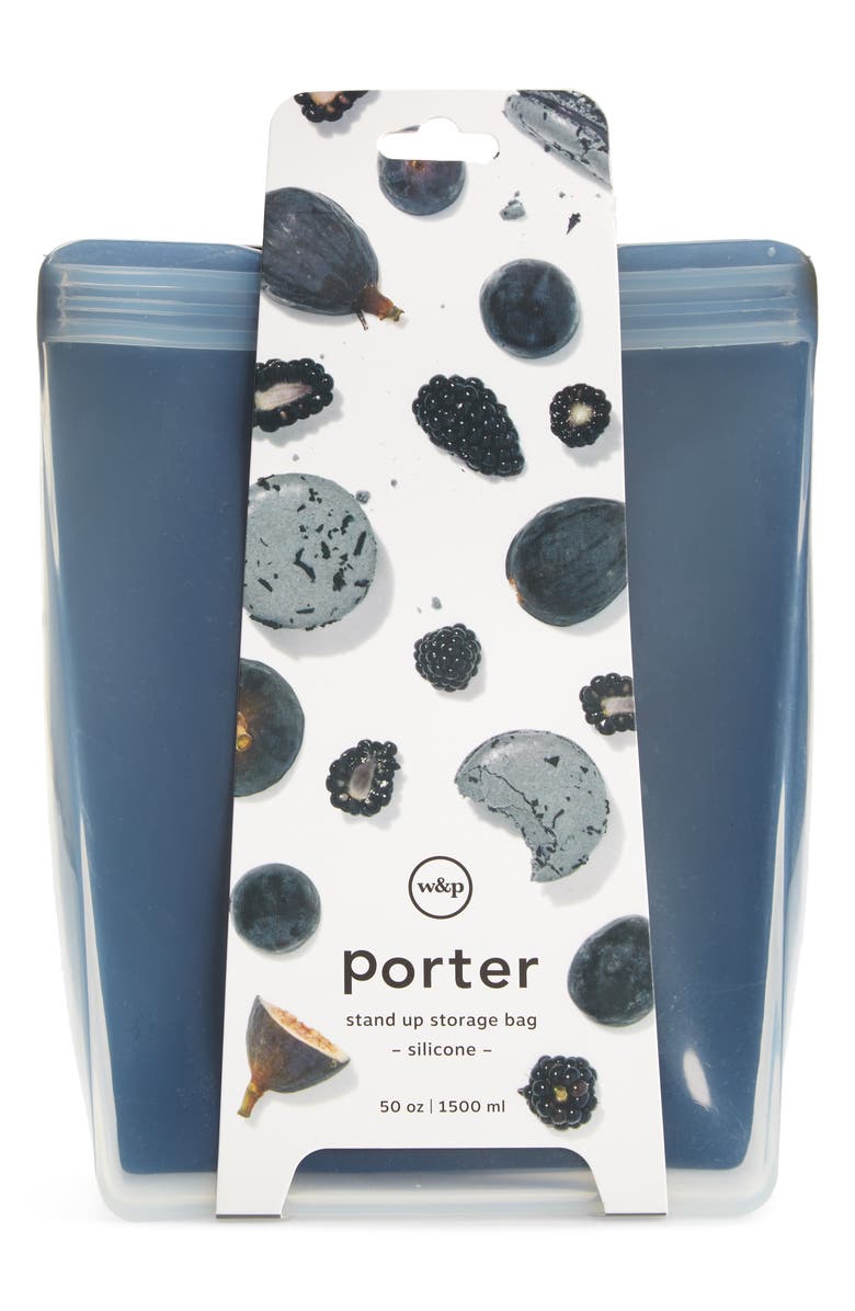 W&P Design Porter 50 oz. Reusable Stand-Up Storage Bag, Alternate, color,
