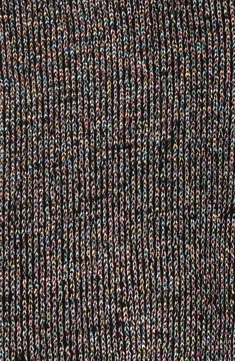 Maddie Mock Neck Metallic Sweater, Alternate, color, 