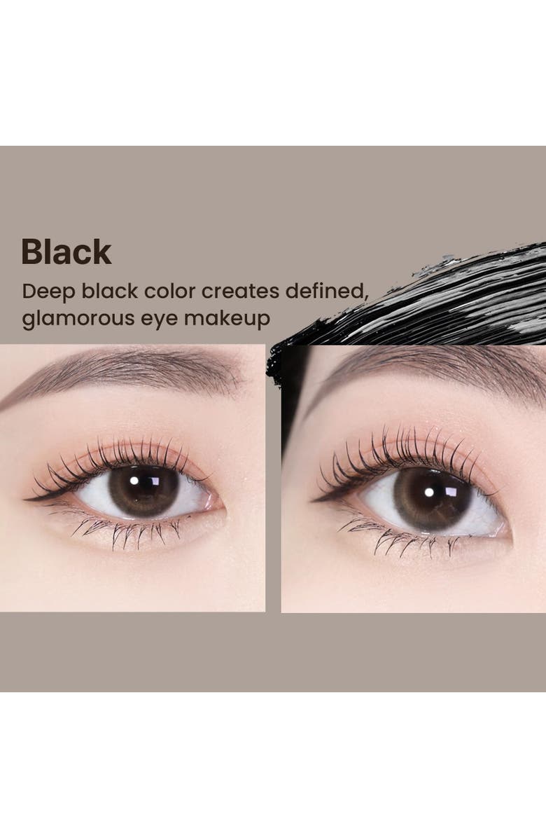 Heimish Dailism Smudge Stop Mascara Washable, Lengthening, Non-Clumping, Black Volume, 0.31 oz, Alternate, color, Black Volumizing