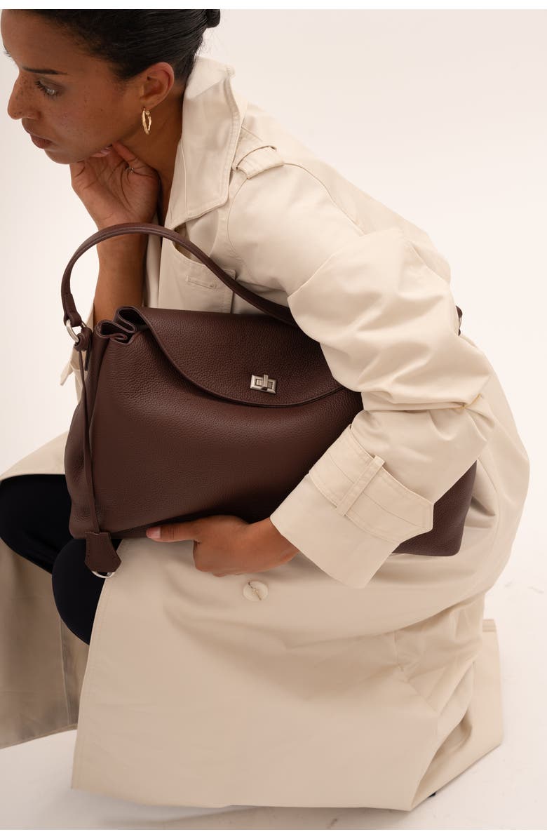 81031540 Zephyr Grande Handbag, Alternate, color, Brown