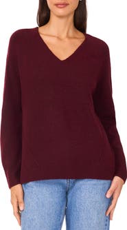 Halogen® V-Neck Sweater