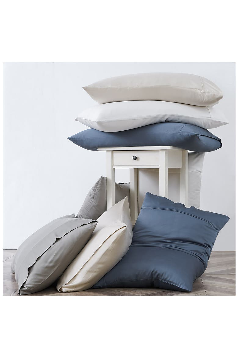 2-Piece Pillow Set, Alternate, color, STEEL BLUE
