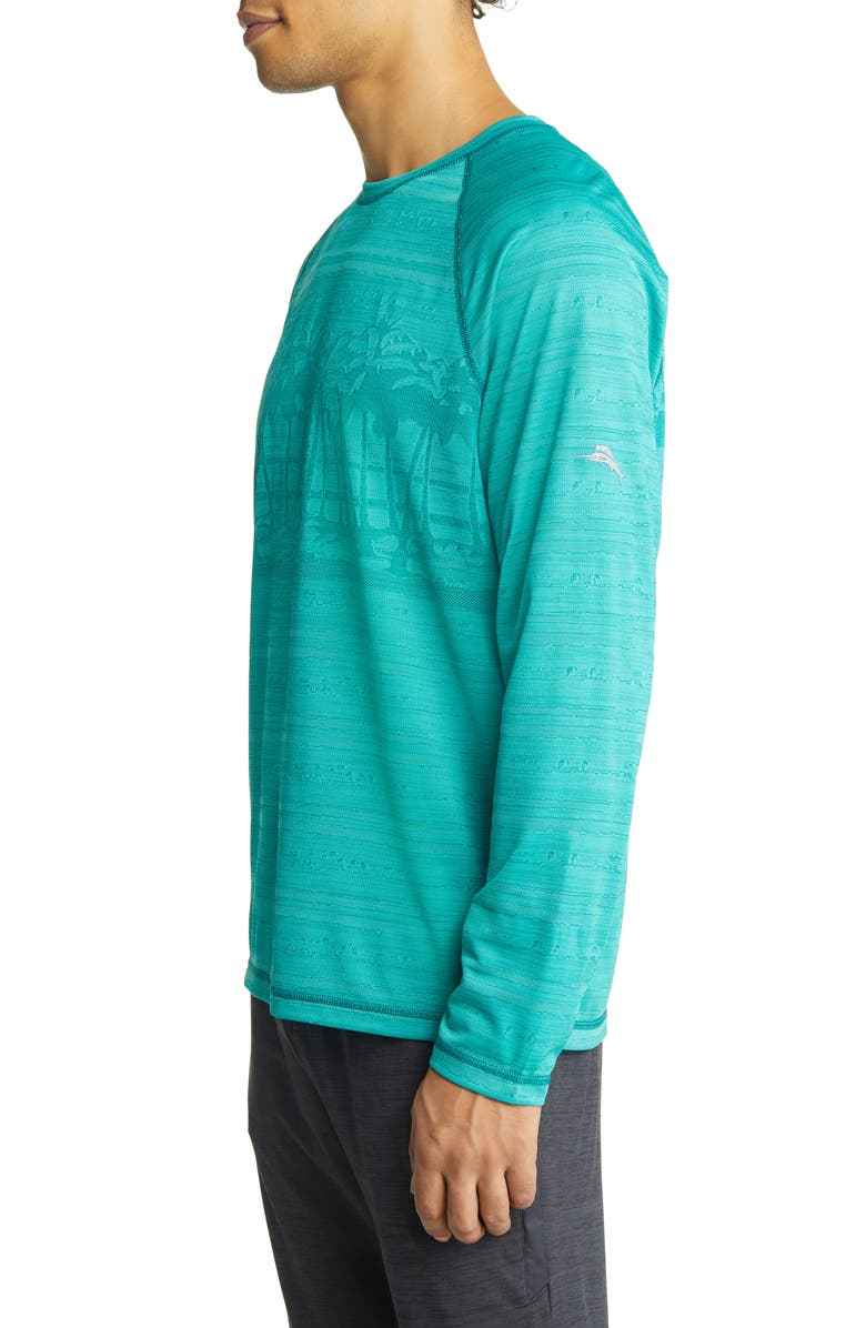 Tommy Bahama Men's Palm Blvd Long Sleeve Crewneck T-Shirt, Alternate, color,
