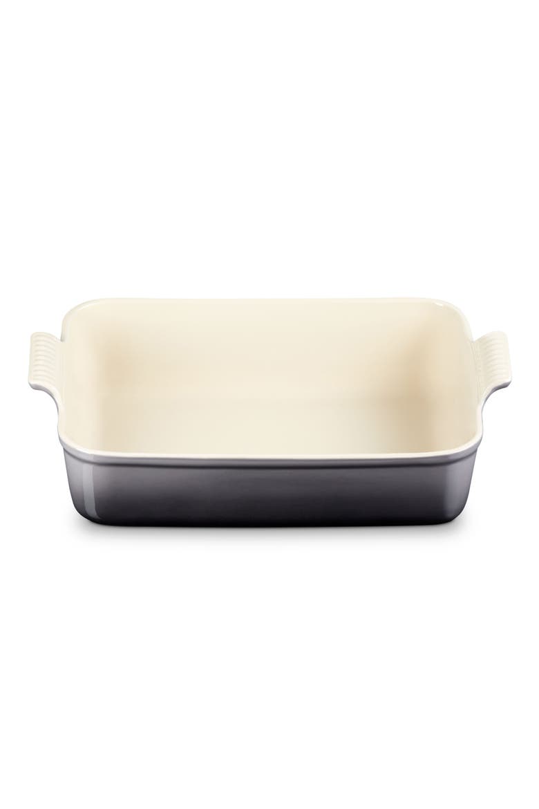 Heritage Stoneware Deep Lasagna Dish, Alternate, color, OYSTER