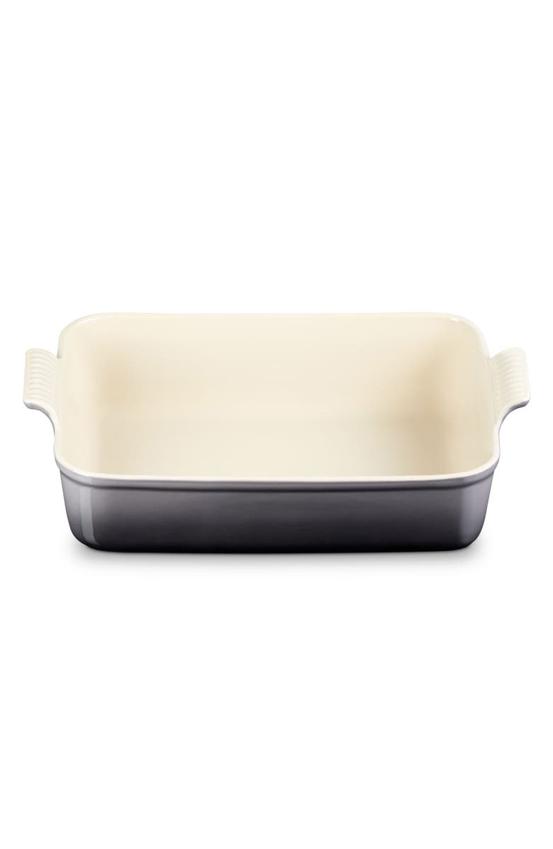 Le Creuset Heritage Stoneware Deep Lasagna Dish, Alternate, color, Oyster