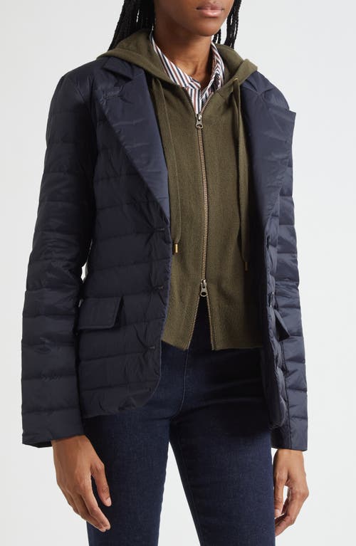 Veronica Beard Campbell Down Dickey Jacket In Blue