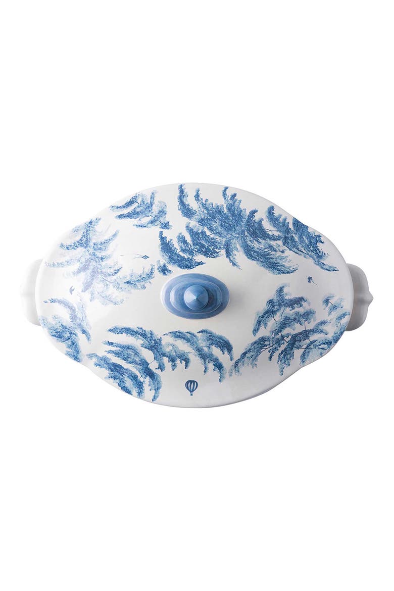 Country Estate Soup Tureen with Lid, Alternate, color, DELFT BLUE