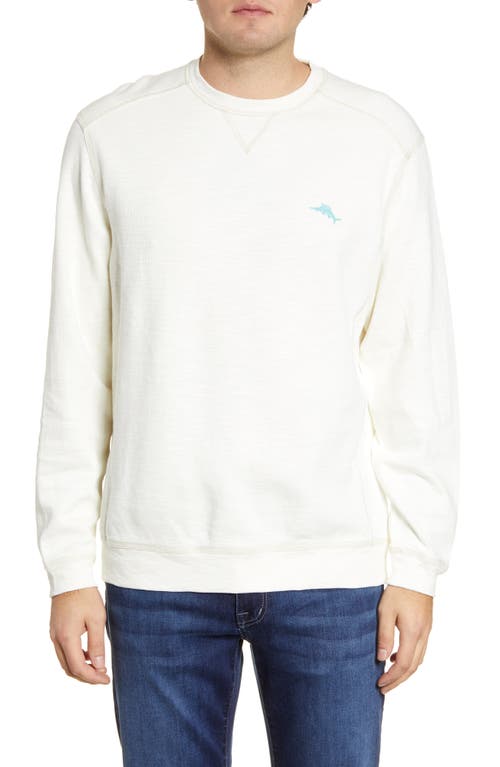 Tommy Bahama Tobago Bay Crewneck Pullover in Coconut