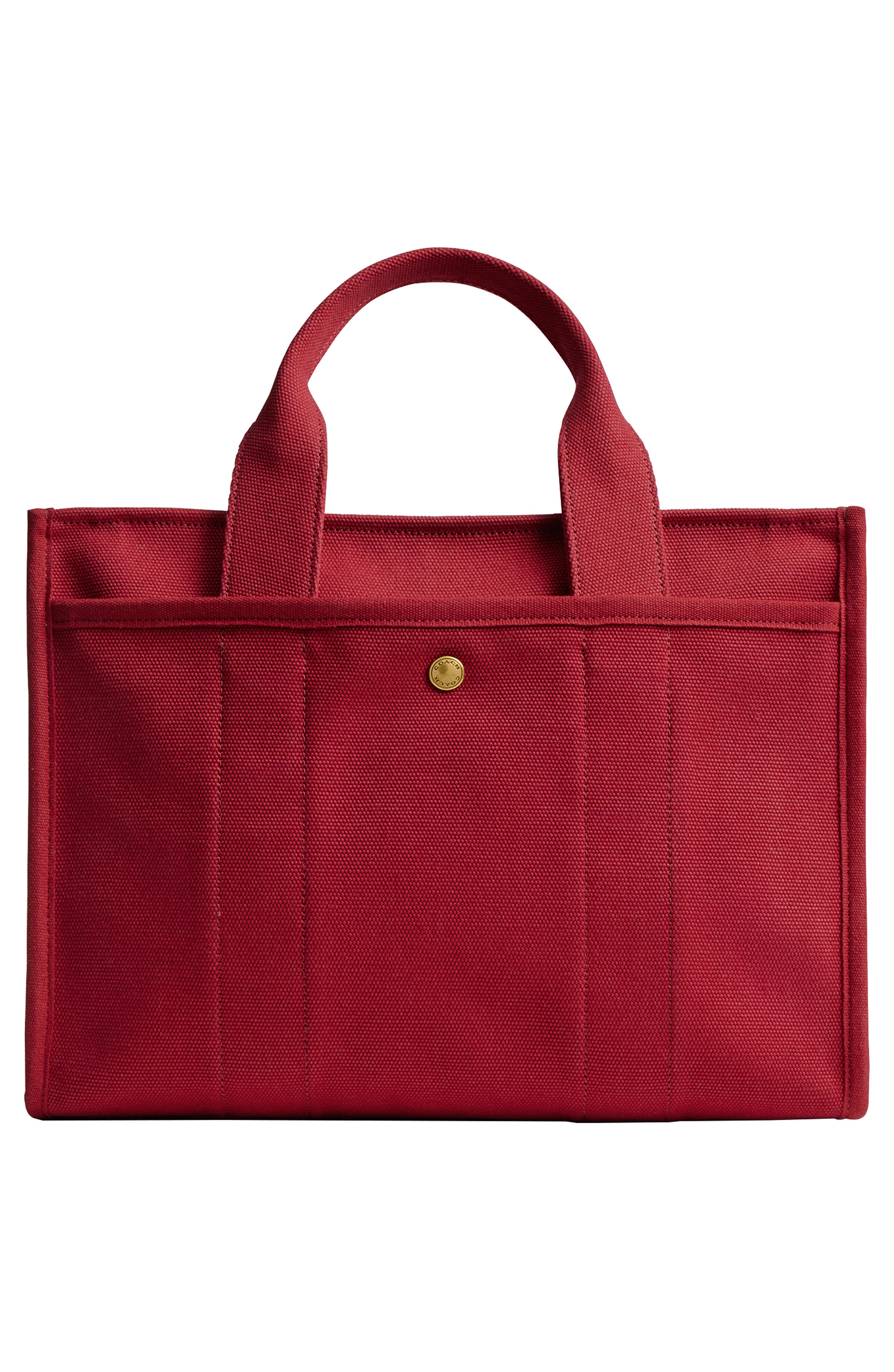 COACH Lunar New Year Snake Script Canvas Tote, Alternate, color, 