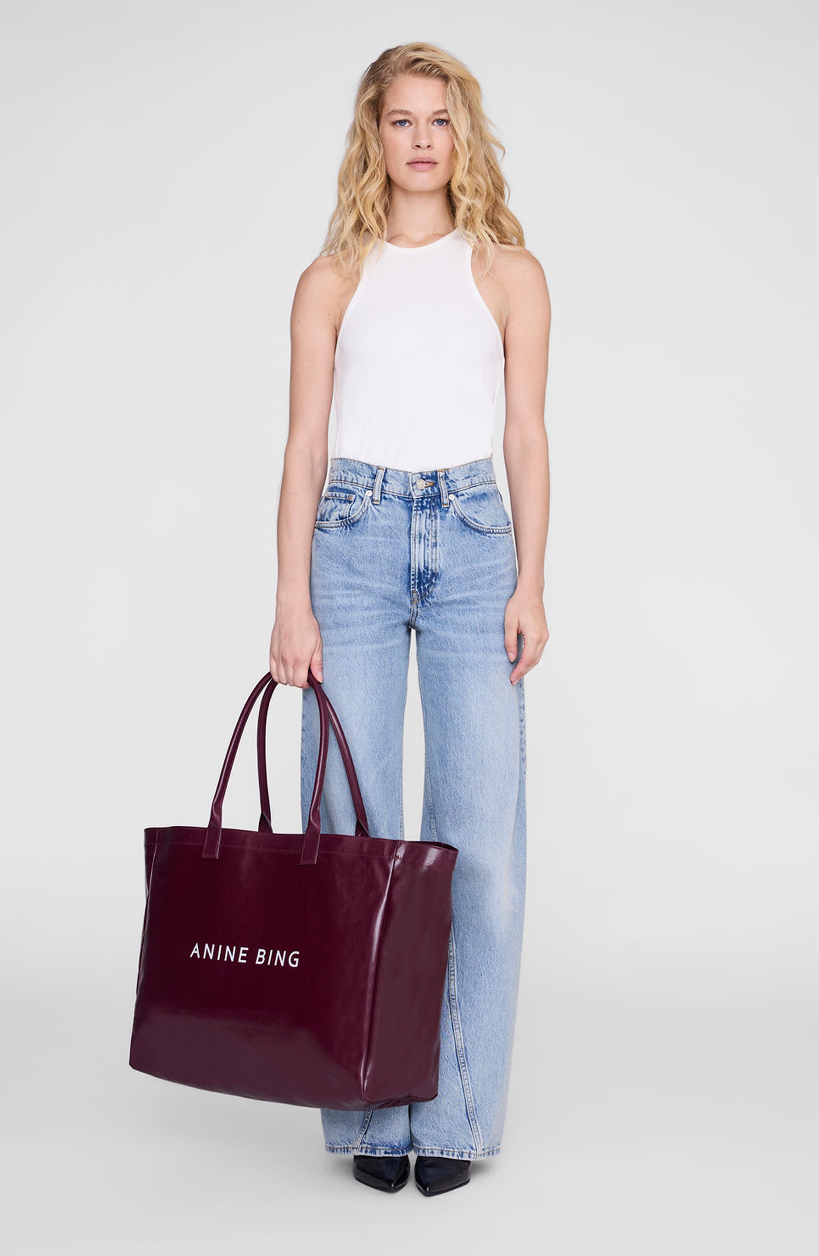 Leo Coated Canvas Tote, Alternate, color, Fig