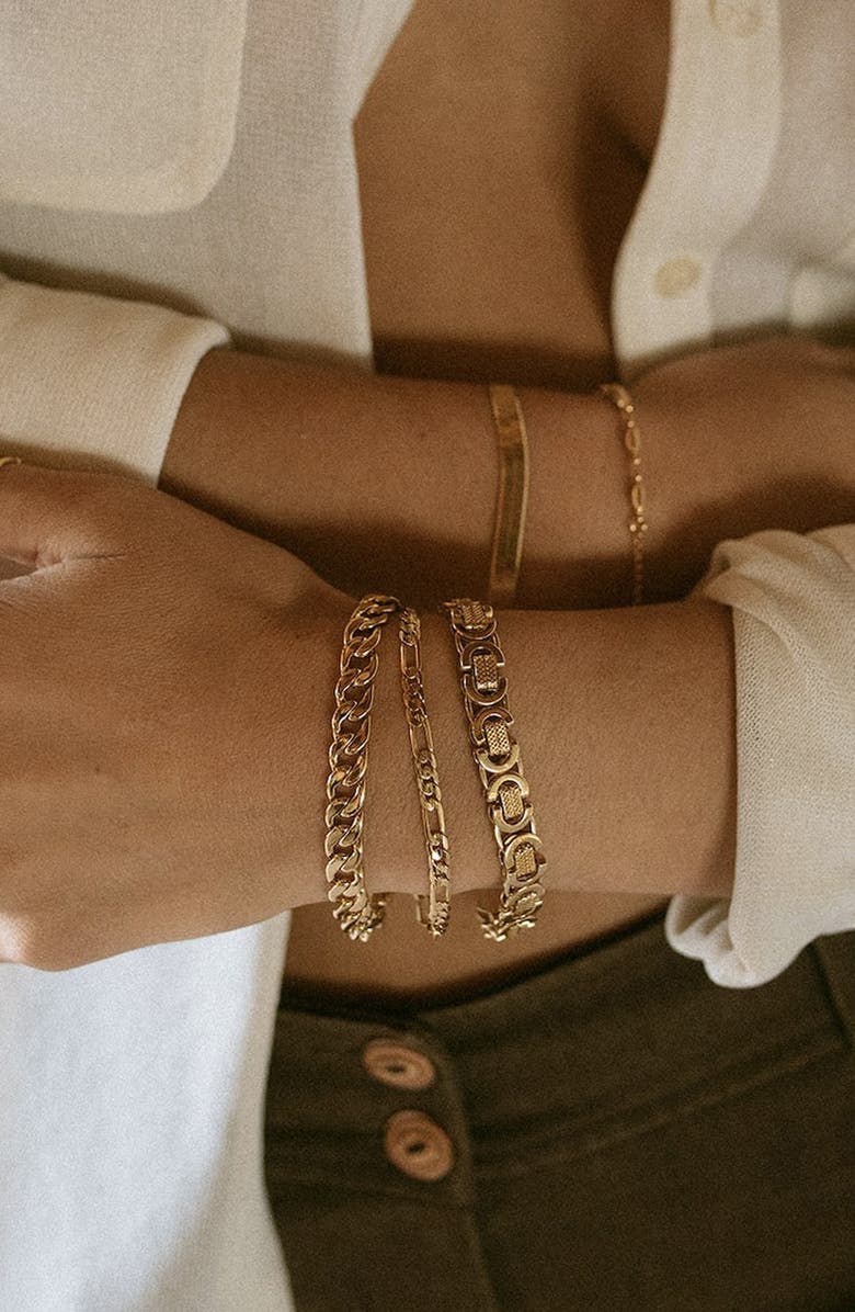 Child of Wild Asher Chain Bracelet, Alternate, color, Gold