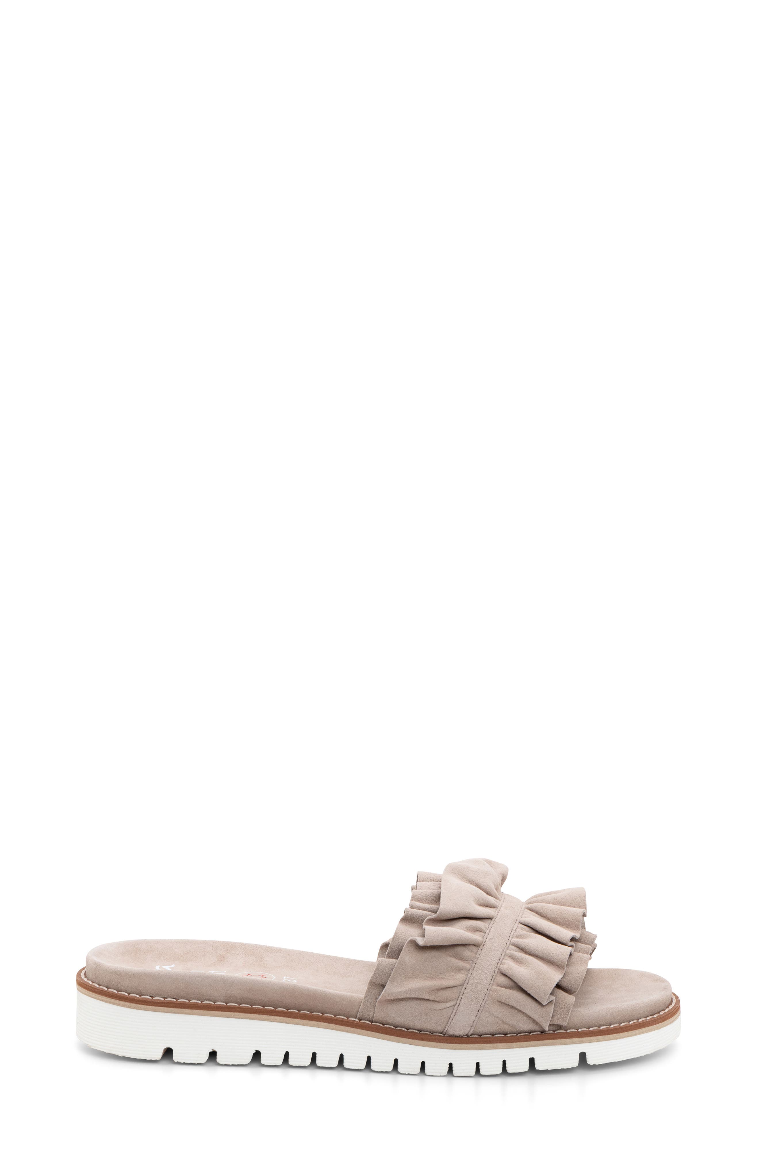 ara Keyes Slide Sandal, Alternate, color, Sand