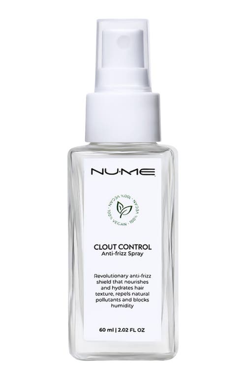 NUME Clout Control | Anti-Frizz & Heat Protectant Spray in White  product