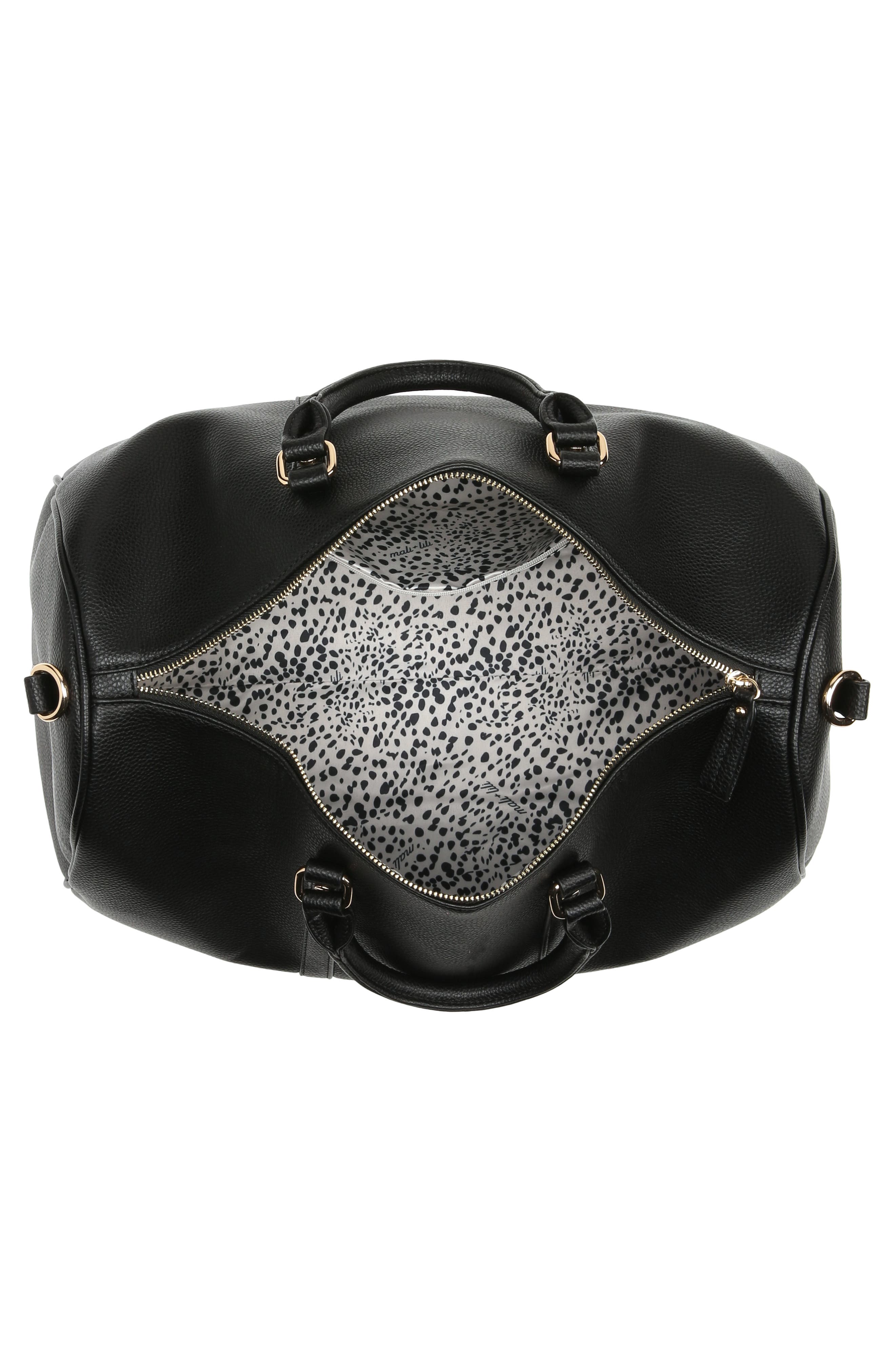 Mali + Lili Jamie Vegan Leather Weekend Bag, Alternate, color, 