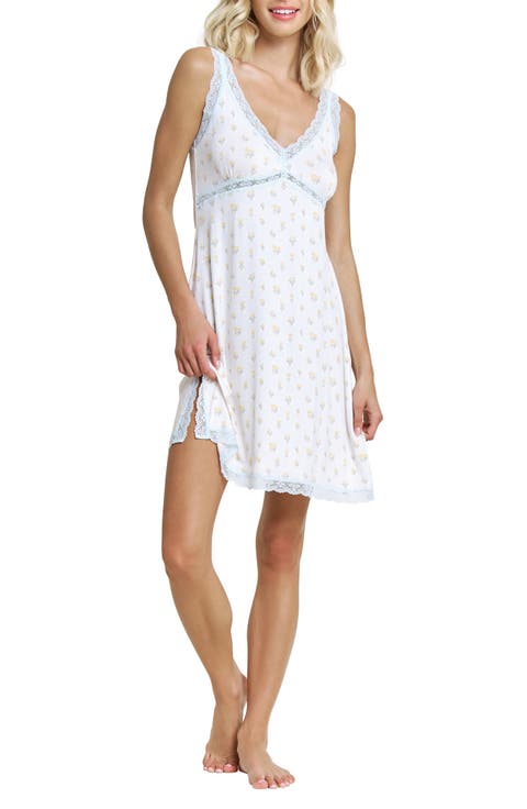 Mellow Out Lace Trim Chemise