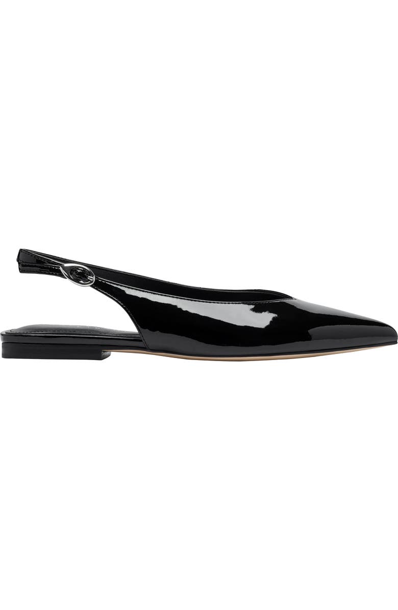 Marc Fisher LTD Gabra Pointed Toe Slingback Flat, Alternate, color,
