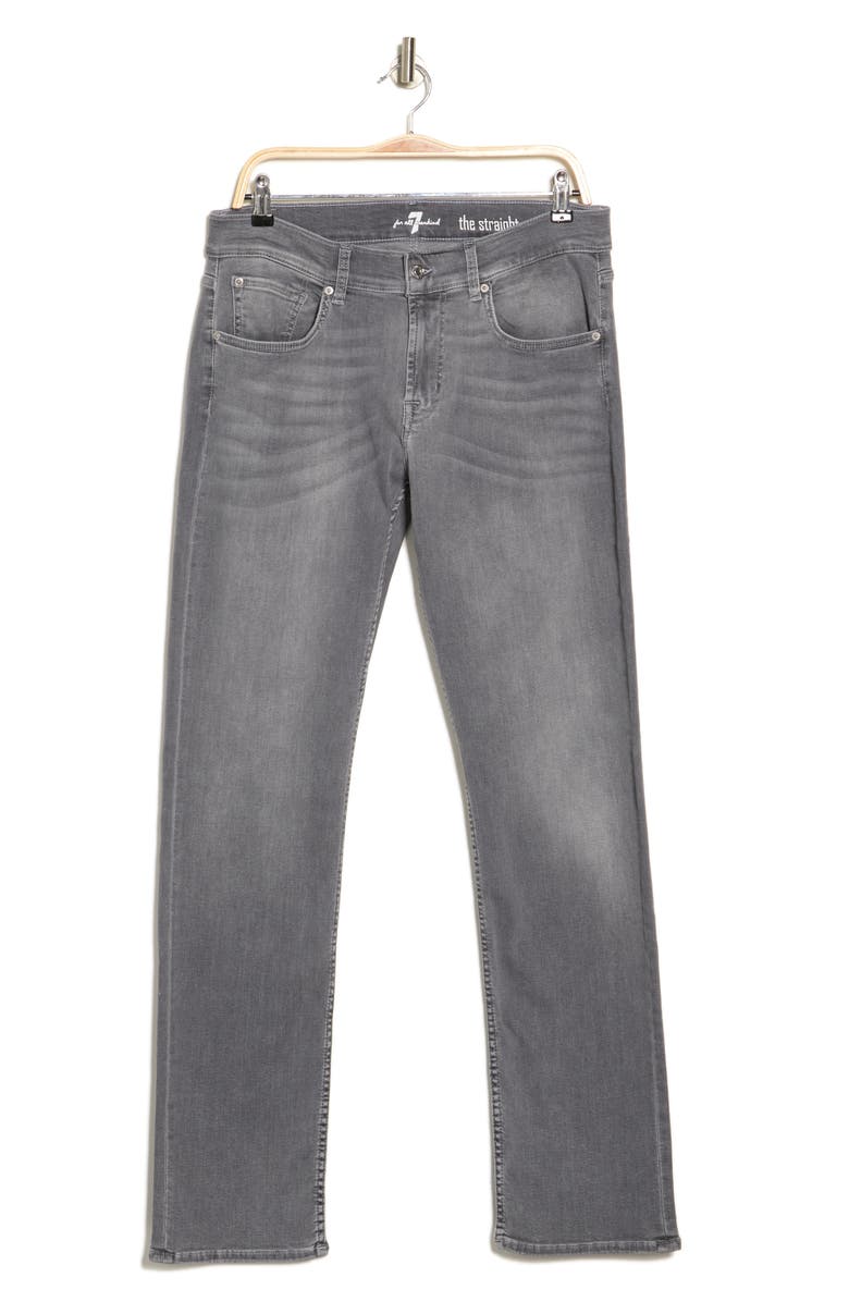 7 For All Mankind The Straight Jeans, Alternate, color, Balsam