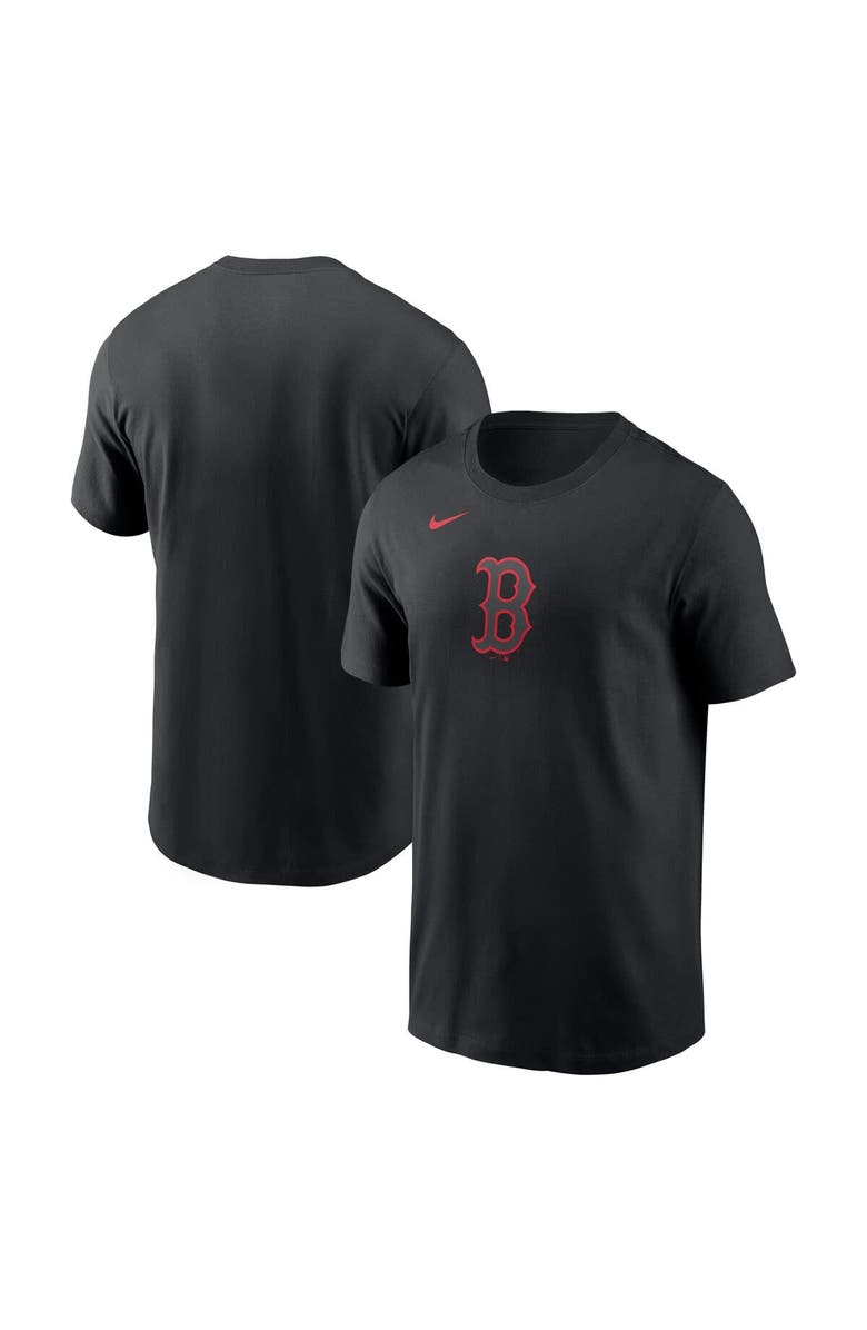 Nike Men's Nike Black Boston Red Sox Color Pop T-Shirt, Alternate, color, Black