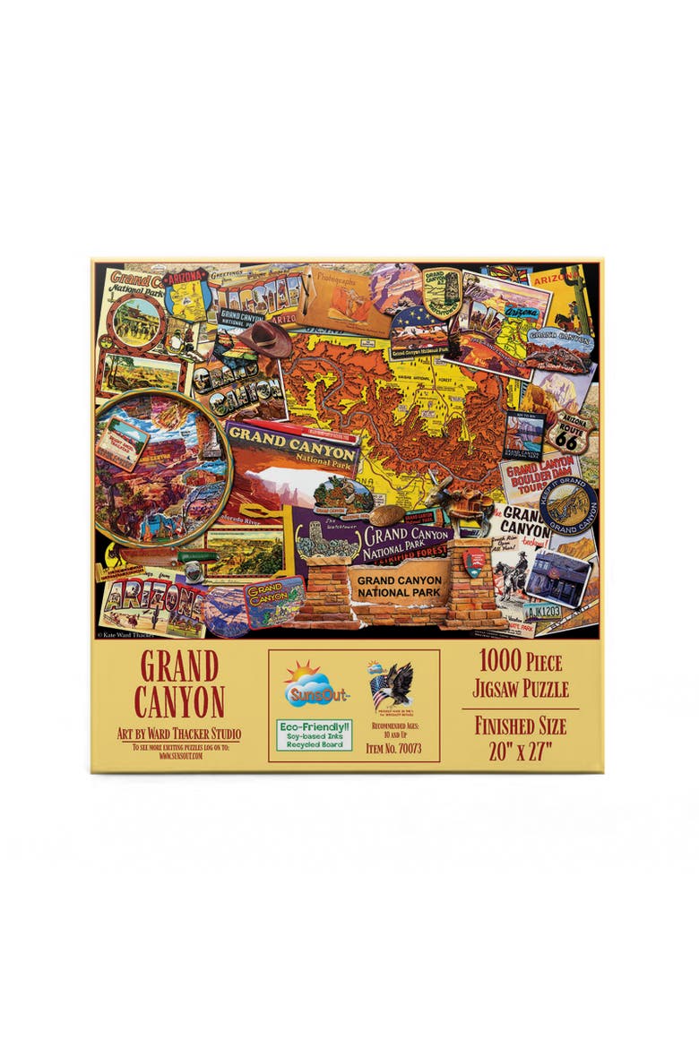 Grand Canyon 1000 piece Jigsaw Puzzle for Adults, Alternate, color, Multicolor