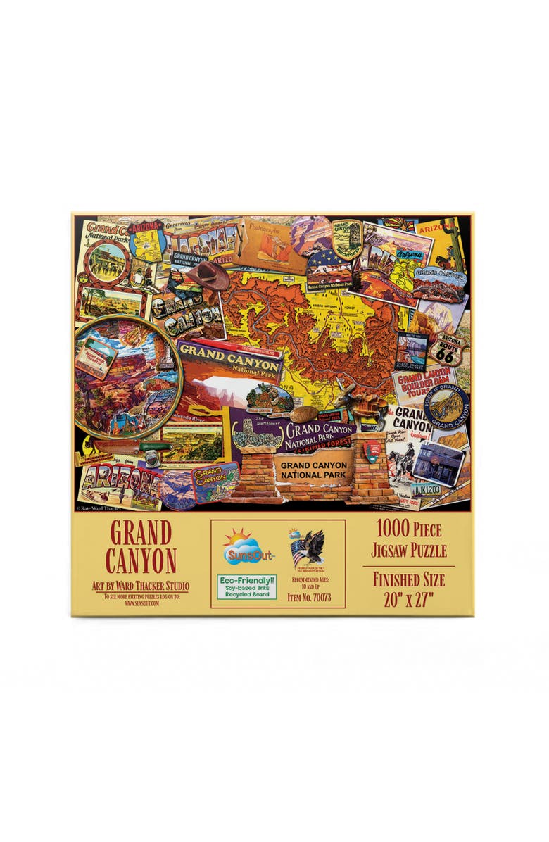 Sunsout Grand Canyon 1000 piece Jigsaw Puzzle for Adults, Alternate, color, Multicolor