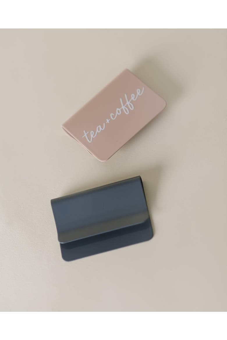 Label Clips, Alternate, color, Stone